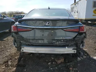 2022 Lexus ES 300h with VIN 58ADA1C16NU025675, listed as a Copart auction lot 54412515 with 33,917 mi miles and Salvage title. Bid and sale history available at DreamBid. Image 6.