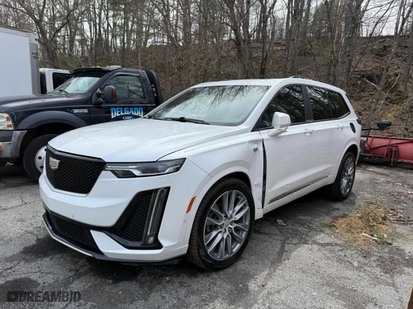 2020 Cadillac XT6 AWD Sport with VIN 1GYKPGRS1LZ100975, listed as a Copart auction lot 52451235 with 39,149 mi miles and Clean Title. Bid and sale history available at carsss.com. Image 2.