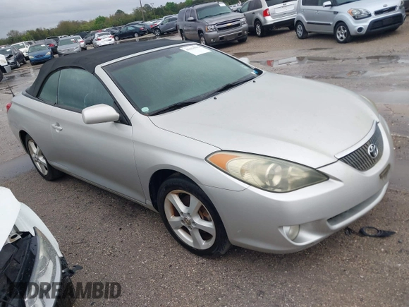 2004 Toyota Solara SE with VIN 4T1FA38PX4U025721, listed as a IAAI auction lot 41634195 with 154,279 mi miles. Bid and sale history available at carsss.com. Image 1.