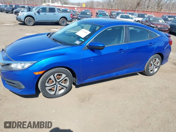 2017 Honda Civic LX z VIN 19XFC2F54HE203525, wystawiony jako IAAI lot #41796081 z przebiegiem 82 910 mil mil oraz . Historia ofert i sprzedaży dostępna na DreamBid. Obrazek 18.