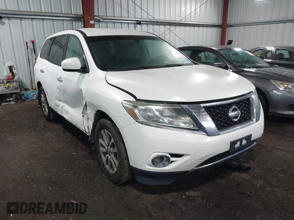 2014 Nissan Pathfinder SL with VIN 5N1AR2MM9EC600035, listed as a IAAI auction lot 42353692 with 134,323 mi miles and . Bid and sale history available at DreamBid. Image 1.