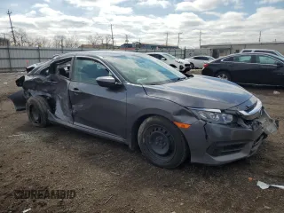 2017 Honda Civic LX with VIN 19XFC2F55HE034793, listed as a Copart auction lot 51168315 with Not Provided miles and Salvage Title. Bid and sale history available at DreamBid. Image 4.