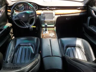 2014 Maserati Quattroporte S Q4 with VIN ZAM56RRAXE1082630, listed as a Copart auction lot 59699864 with 81,535 mi miles and Salvage Title. Bid and sale history available at carsss.com. Image 8.