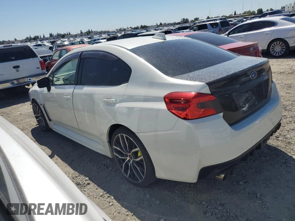 2021 Subaru WRX STI Limited with VIN JF1VA2W63M9817027, listed as a Copart auction lot 68717084 with 9,306 mi miles and Clean Title. Bid and sale history available at DreamBid. Image 2.