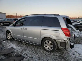 2004 Nissan Quest SL with VIN 5N1BV28U34N348909, listed as a Copart auction lot 42253785 with 122,787 mi miles and Salvage Title. Bid and sale history available at carsss.com. Image 2.