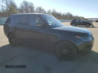 2020 Land Rover Range Rover HSE with VIN SALGS2RU3LA400233, listed as a Copart auction lot 47817755 with 50,611 mi miles and Non Repairable. Bid and sale history available at DreamBid. Image 4.