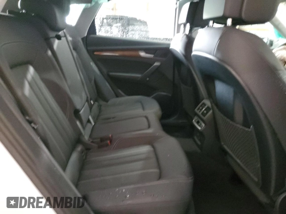 2025 Audi Q5 Premium with VIN WA1ABAFY5S2043719, listed as a Copart auction lot 57621145 with Not provided miles and Salvage title. Bid and sale history available at DreamBid. Image 11.