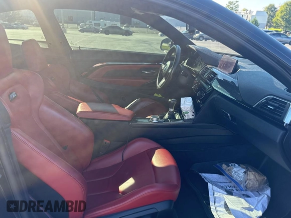2019 BMW M4 with VIN WBS4Y9C51KAH82937, listed as a Copart auction lot 75721994 with 57,036 mi miles and Clean Title. Bid and sale history available at carsss.com. Image 5.