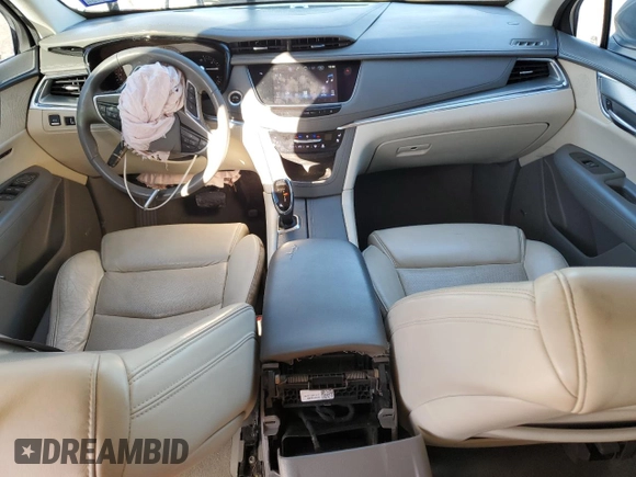 2017 Cadillac XT5 Premium Luxury FWD with VIN 1GYKNCRS2HZ226414, listed as a Copart auction lot 47858955 with 168,442 mi miles and Salvage Title. Bid and sale history available at DreamBid. Image 8.