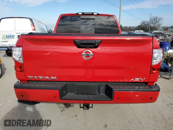 2021 Nissan Titan SV with VIN 1N6AA1EF7MN529875, listed as a Copart auction lot 85896334 with 39,815 mi miles and Clean title. Bid and sale history available at DreamBid. Image 6.