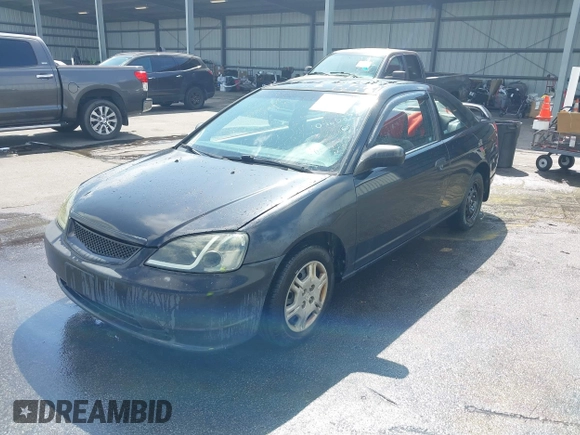 2002 Honda Civic DX with VIN 1HGEM22232L046882, listed as a IAAI auction lot 41927379 with 116,130 mi miles and . Bid and sale history available at DreamBid. Image 2.
