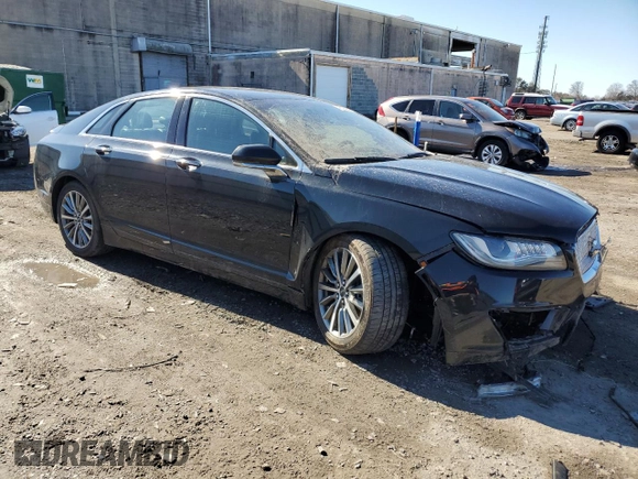 2017 Lincoln MKZ Hybrid Premiere with VIN 3LN6L5KU6HR611530, listed as a Copart auction lot 45193635 with 121,560 mi miles and Salvage Title. Bid and sale history available at carsss.com. Image 4.