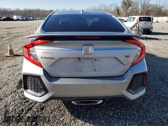2017 Honda Civic Sedan Si with VIN 2HGFC1E50HH700637, listed as a Copart auction lot 46353815 with 141,533 mi miles and Salvage Title. Bid and sale history available at carsss.com. Image 6.