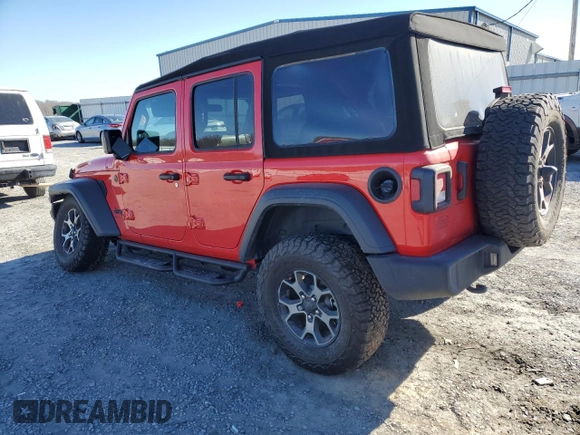 2023 Jeep Wrangler Sport S with VIN 1C4HJXDG2PW681026, listed as a Copart auction lot 46179805 with 13,133 mi miles and Salvage Title. Bid and sale history available at DreamBid. Image 2.