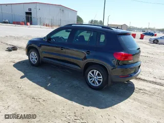 2016 Volkswagen Tiguan SEL with VIN WVGAV7AX6GW558562, listed as a IAAI auction lot 41877989 with 138,342 mi miles. Bid and sale history available at carsss.com. Image 3.