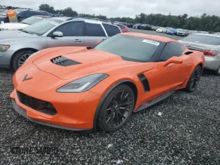 2019 Chevrolet Corvette Z06 2LZ with VIN 1G1YS2D67K5600391, listed as a Copart auction lot 73743904 with 0 mi miles and Salvage Title. Bid and sale history available at carsss.com. Image 1.