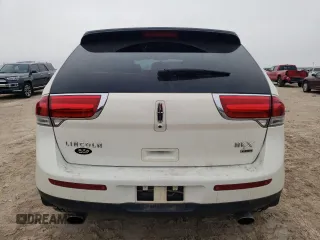 2012 Lincoln MKX with VIN 2LMDJ8JKXCBL19695, listed as a Copart auction lot 43960855 with 94,151 mi miles and Salvage Title. Bid and sale history available at DreamBid. Image 6.