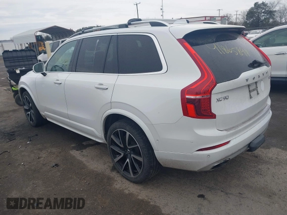 2018 Volvo XC90 Momentum with VIN YV4A22PK4J1321548, listed as a IAAI auction lot 41865899 with 122,568 mi miles. Bid and sale history available at carsss.com. Image 3.