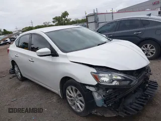 2018 Nissan Sentra S with VIN 3N1AB7AP6JY229845, listed as a IAAI auction lot 40400274 with 104,433 mi miles and . Bid and sale history available at DreamBid. Image 1.