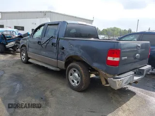 2005 Ford F-150 XLT with VIN 1FTRW12W15FA83052, listed as a IAAI auction lot 41883395 with 75,646 mi miles. Bid and sale history available at carsss.com. Image 3.