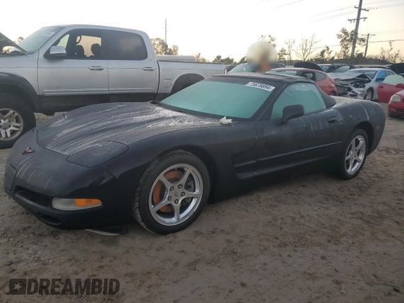 2004 Chevrolet Corvette with VIN 1G1YY32G245123517, listed as a Copart auction lot 75678894 with 0 mi miles and Salvage Title. Bid and sale history available at carsss.com. Image 1.