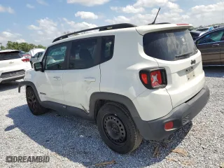 2017 Jeep Renegade Latitude with VIN ZACCJABB6HPF10082, listed as a Copart auction lot 51586095 with 142,601 mi miles and Salvage Title. Bid and sale history available at carsss.com. Image 2.