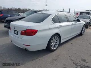 2014 BMW 5 Series 535i with VIN WBA5B1C5XED481210, listed as a IAAI auction lot 41871560 with 131,826 mi miles. Bid and sale history available at carsss.com. Image 4.