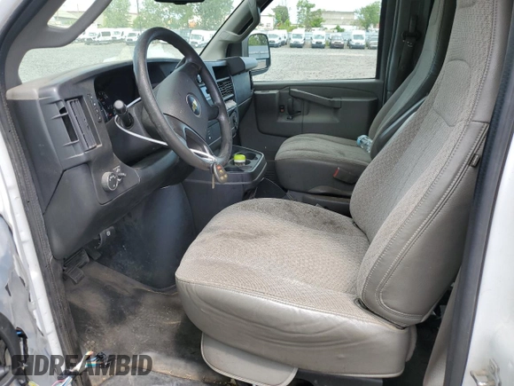2016 Chevrolet Express Cargo with VIN 1GCWGAFF0G1228866, listed as a Copart auction lot 65495695 with 71,593 mi miles and Salvage title. Bid and sale history available at DreamBid. Image 7.