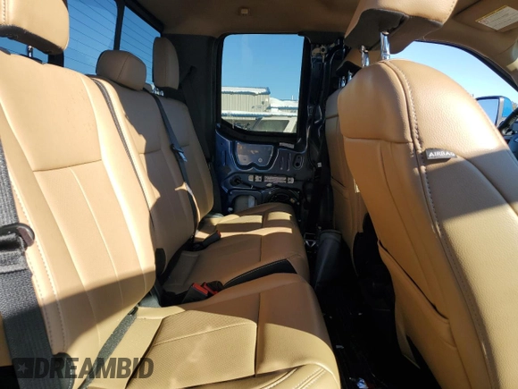 2022 Ford F-250 XL with VIN 1FT7X2B69NEE30014, listed as a Copart auction lot 45876555 with 16,815 mi miles and Salvage Title. Bid and sale history available at DreamBid. Image 10.