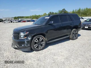 2018 Chevrolet Tahoe Premier with VIN 1GNSKCKC7JR110835, listed as a Copart auction lot 52651965 with 131,644 mi miles and Salvage title. Bid and sale history available at DreamBid. Image 1.