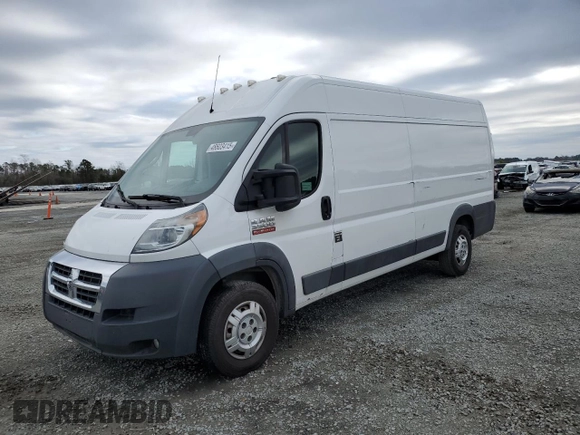 2018 Ram ProMaster Cargo with VIN 3C6URVJG1JE102195, listed as a Copart auction lot 48603415 with 303,860 mi miles and Clean Title. Bid and sale history available at carsss.com. Image 1.