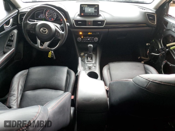 2014 Mazda 3 i Grand Touring with VIN JM1BM1M78E1158470, listed as a Copart auction lot 45487895 with 101,164 mi miles and Salvage Title. Bid and sale history available at DreamBid. Image 8.
