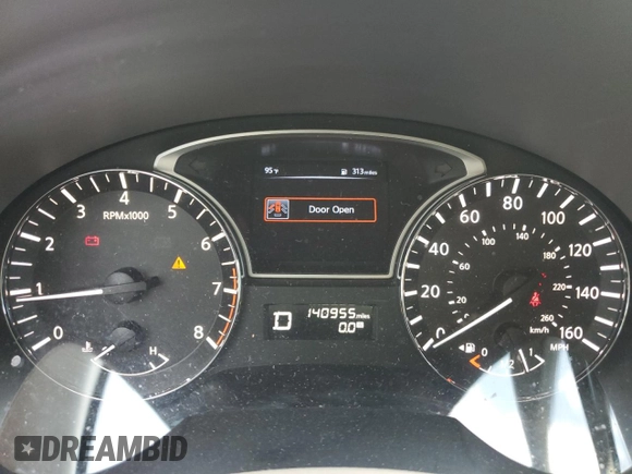2015 Nissan Altima S with VIN 1N4AL3AP7FC290193, listed as a Copart auction lot 55387085 with 140,955 mi miles and Salvage Title. Bid and sale history available at DreamBid. Image 9.