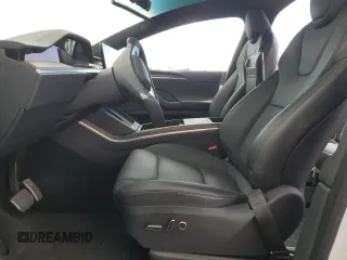 2022 Tesla Model X with VIN 7SAXCAE59NF358337, listed as a Copart auction lot 48262775 with Not Provided miles and Salvage Title. Bid and sale history available at DreamBid. Image 7.