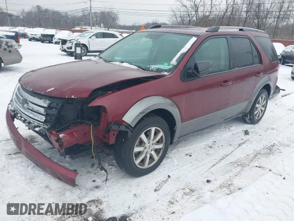 2008 Ford Taurus X SEL with VIN 1FMDK05W88GA18429, listed as a IAAI auction lot 41257861 with 155,447 mi miles and . Bid and sale history available at DreamBid. Image 18.