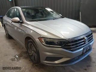 2019 Volkswagen Jetta SEL Premium with VIN 3VWG57BU4KM218920, listed as a IAAI auction lot 41409740 with 52,549 mi miles. Bid and sale history available at carsss.com. Image 1.