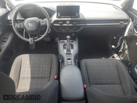 2023 Honda HR-V LX with VIN 3CZRZ2H3XPM744598, listed as a Copart auction lot 59877275 with 39,451 mi miles and Salvage title. Bid and sale history available at DreamBid. Image 8.