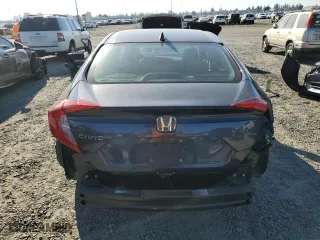 2018 Honda Civic Sedan EX with VIN 2HGFC2F70JH520120, listed as a Copart auction lot 43040565 with 60,814 mi miles and Salvage Title. Bid and sale history available at carsss.com. Image 6.