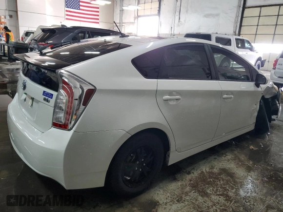 2014 Toyota Prius Four with VIN JTDKN3DU5E1749709, listed as a Copart auction lot 44816795 with 122,679 mi miles and Salvage Title. Bid and sale history available at DreamBid. Image 3.