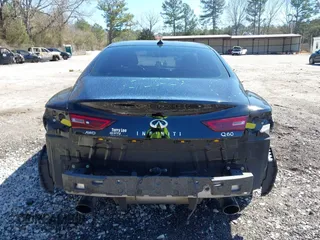 2018 Infiniti Q60 Luxe with VIN JN1EV7EL2JM392124, listed as a IAAI auction lot 41744375 with 63,421 mi miles and . Bid and sale history available at carsss.com. Image 17.