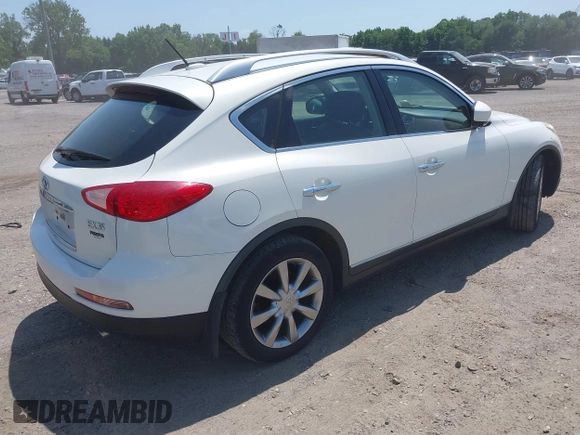 2012 Infiniti EX Journey with VIN JN1AJ0HR4CM453459, listed as a IAAI auction lot 42590149 with 130,189 mi miles and . Bid and sale history available at DreamBid. Image 4.