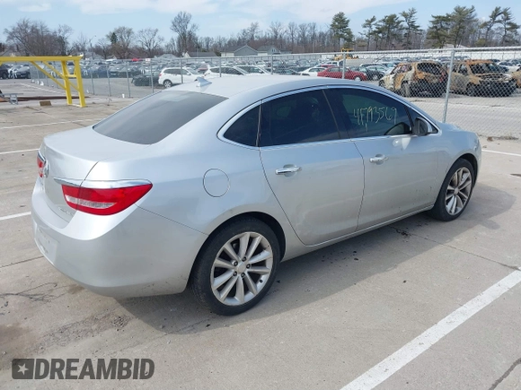 2013 Buick Verano with VIN 1G4PP5SK4D4224937, listed as a IAAI auction lot 41793569 with 135,655 mi miles. Bid and sale history available at carsss.com. Image 4.