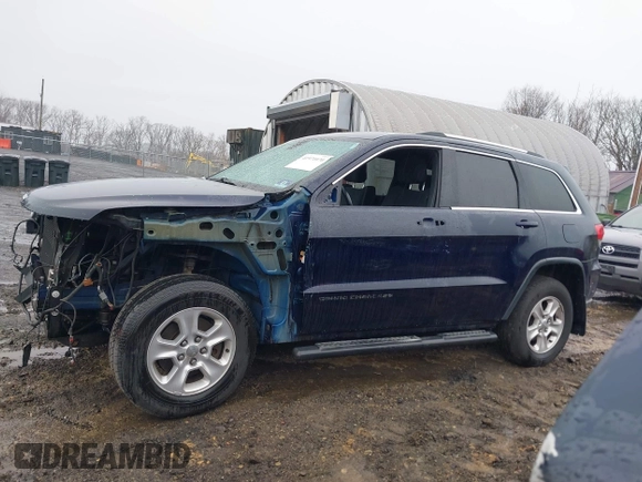 2014 Jeep Grand Cherokee Laredo with VIN 1C4RJFAGXEC109865, listed as a IAAI auction lot 41971070 with 129,460 mi miles. Bid and sale history available at carsss.com. Image 15.