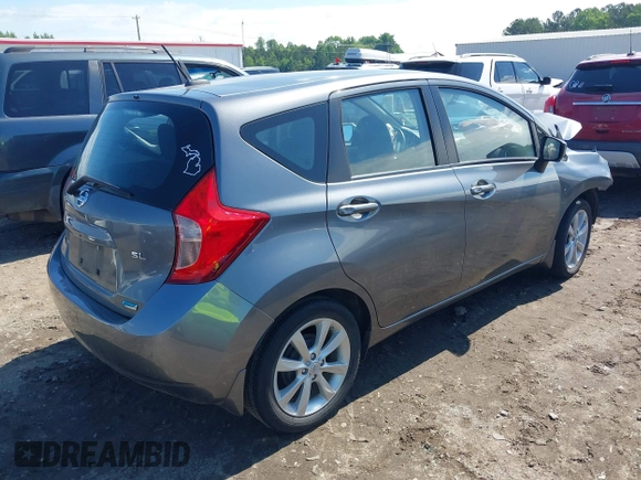 2016 Nissan Note SV with VIN 3N1CE2CP2GL392630, listed as a IAAI auction lot 42262288 with 103,784 mi miles and . Bid and sale history available at DreamBid. Image 4.