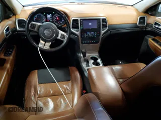 2012 Jeep Grand Cherokee Overland with VIN 1C4RJECT5CC277561, listed as a Copart auction lot 46573825 with 157,788 mi miles and Salvage Title. Bid and sale history available at carsss.com. Image 8.