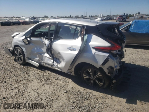 2022 Nissan LEAF SV Plus with VIN 1N4BZ1CV3NC561350, listed as a Copart auction lot 76419374 with 42,215 mi miles and Salvage Title. Bid and sale history available at DreamBid. Image 2.
