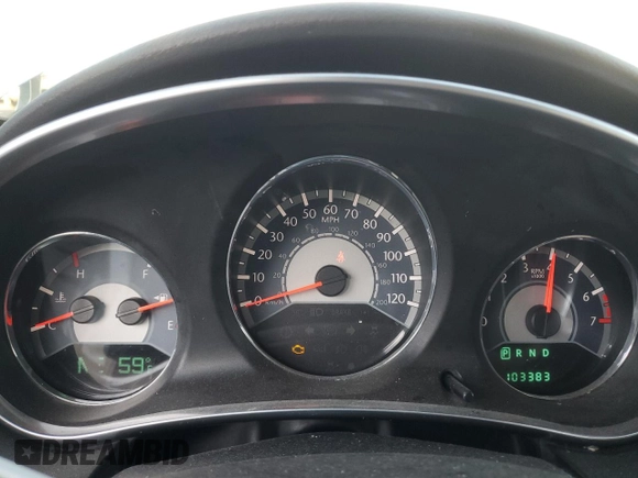 2012 Chrysler 200 Touring with VIN 1C3CCBBB4CN131796, listed as a Copart auction lot 45486555 with 103,383 mi miles and Salvage Title. Bid and sale history available at DreamBid. Image 9.