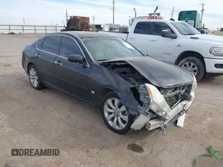 2007 Infiniti M with VIN JNKAY01E87M311667, listed as a IAAI auction lot 41593974 with 225,265 mi miles and . Bid and sale history available at DreamBid. Image 1.