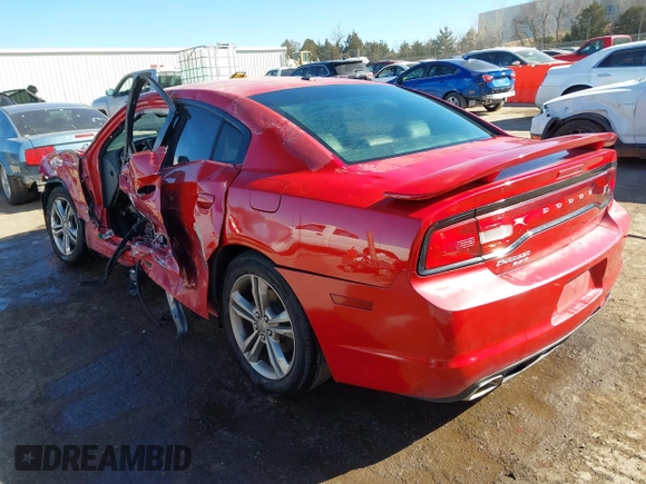 2012 Dodge Charger SXT with VIN 2C3CDXJG9CH184039, listed as a IAAI auction lot 41688734 with 1 mi miles. Bid and sale history available at carsss.com. Image 3.