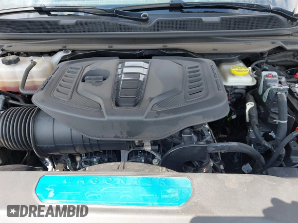 2024 Jeep Wagoneer Series II with VIN 1C4SJSBP5RS175261, listed as a IAAI auction lot 42815879 with 28,618 mi miles and . Bid and sale history available at DreamBid. Image 10.